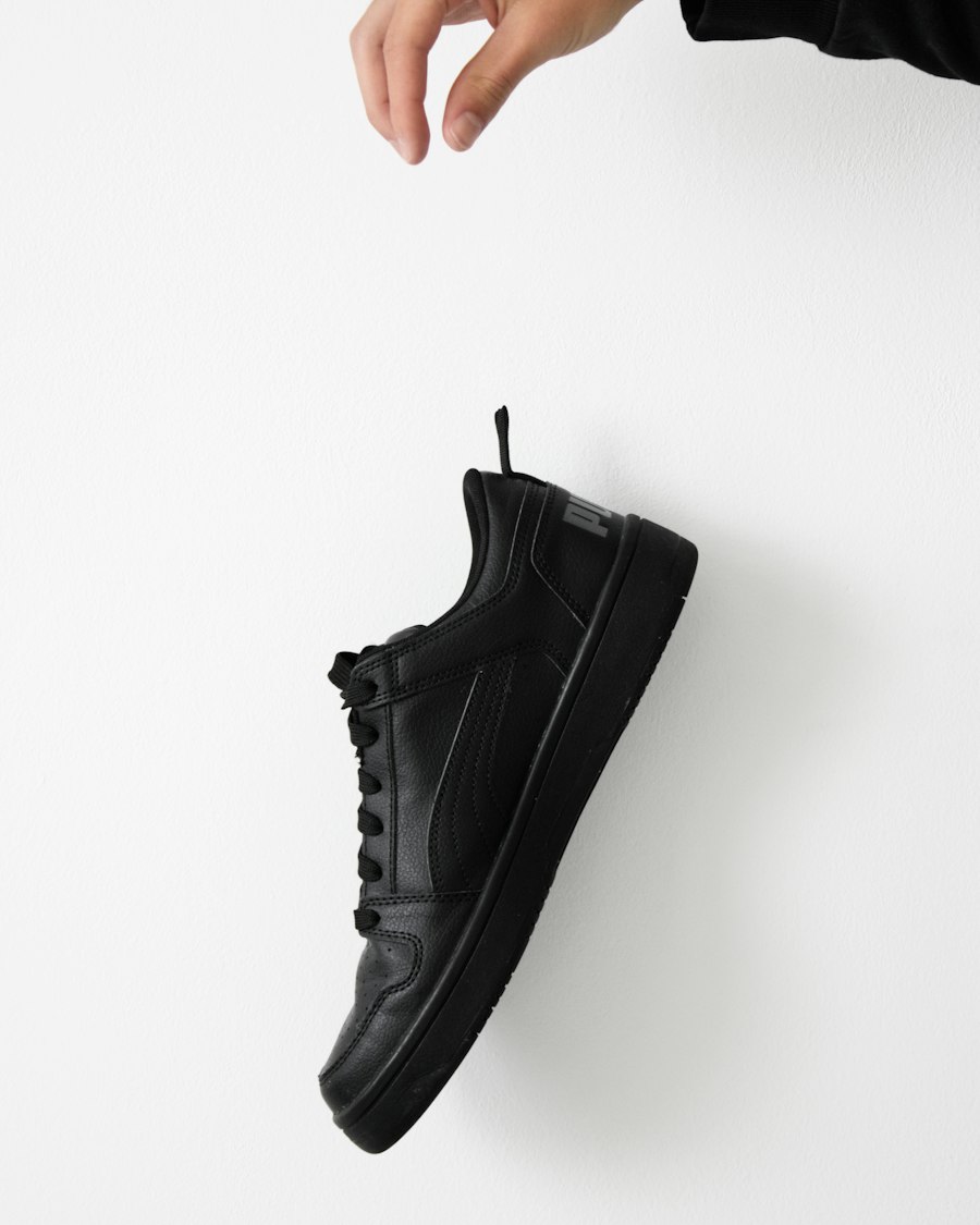Men's Leather Low-Top Sneakers - view 2
