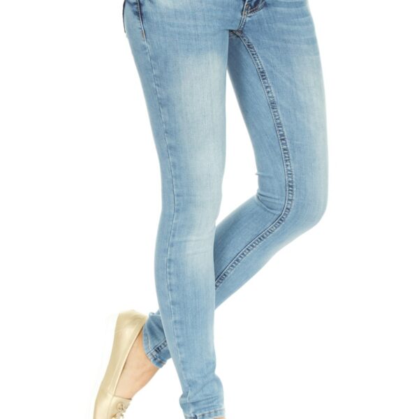 Women's Mid-Rise Slim Jeans in Light Wash